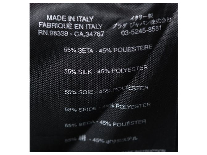 Prada Grüne Mini-Kleid Mit Kontrastierendem Falteneinsatz - Ansicht 9
