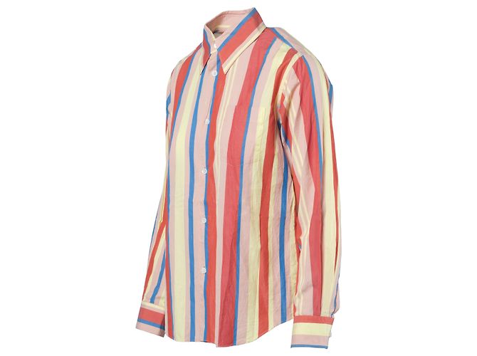 Autre Marque Camicia in cotone Junya Watanabe Comme des Garçons con righe colorate - vista 2