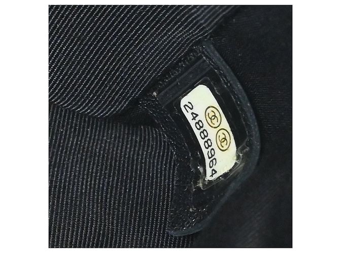 Chanel Boy Flap Sequin Quilted Calfskin Old Medium Nero - vista 5