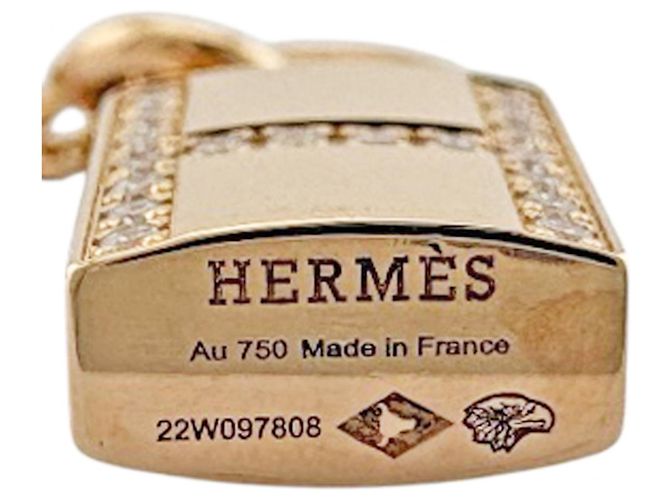 Collana Amulet Kelly Cadenas di Hermès D'oro - vista 5