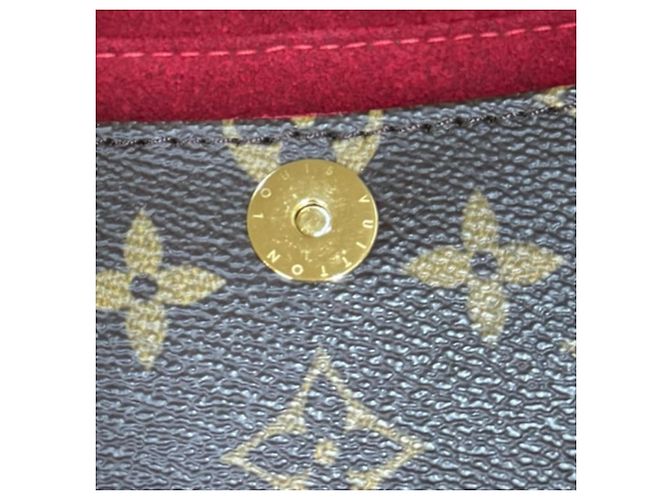 Borsa a mano Sonatine in tela Monogram Louis Vuitton Marrone - vista 10
