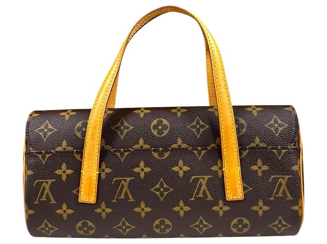 Borsa a mano Sonatine in tela Monogram Louis Vuitton Marrone - vista 3