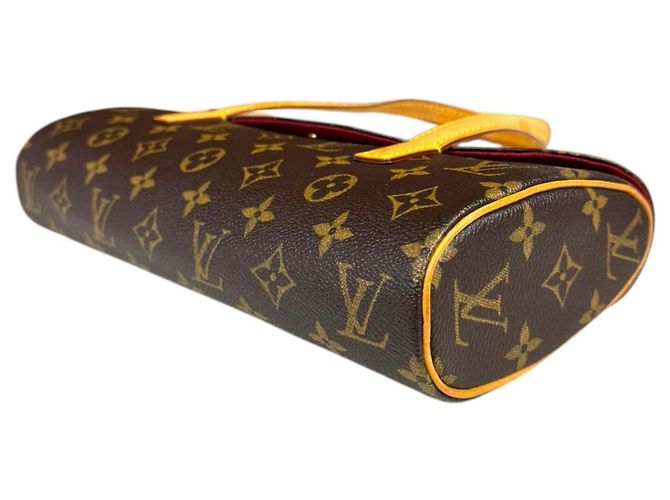 Borsa a mano Sonatine in tela Monogram Louis Vuitton Marrone - vista 7