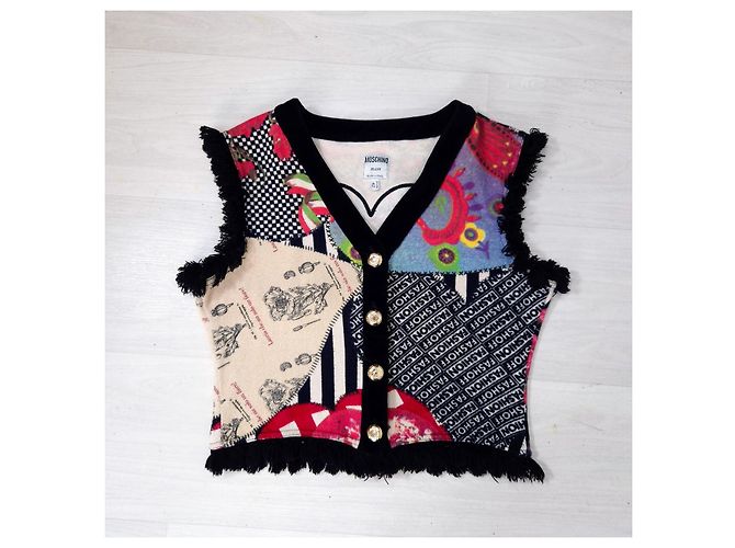 Chaleco Moschino 1992 Moda Fashoff Multicolor - vista 7