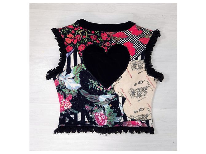Chaleco Moschino 1992 Moda Fashoff Multicolor - vista 8