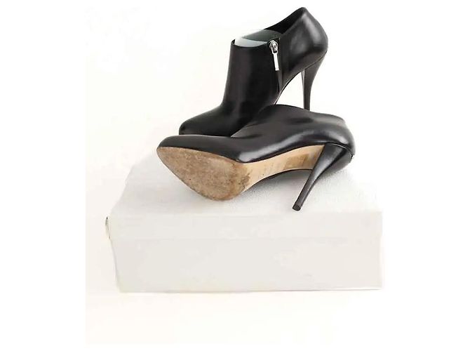 Dior Botas de cuero negro - vista 6