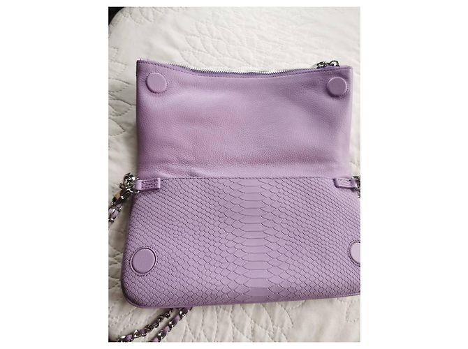 Borsa Rock XL Zadig & Voltaire in pelle viola effetto python Porpora - vista 6