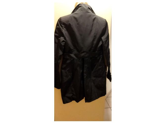 Blazer Pinko de tafetán negro - vista 12