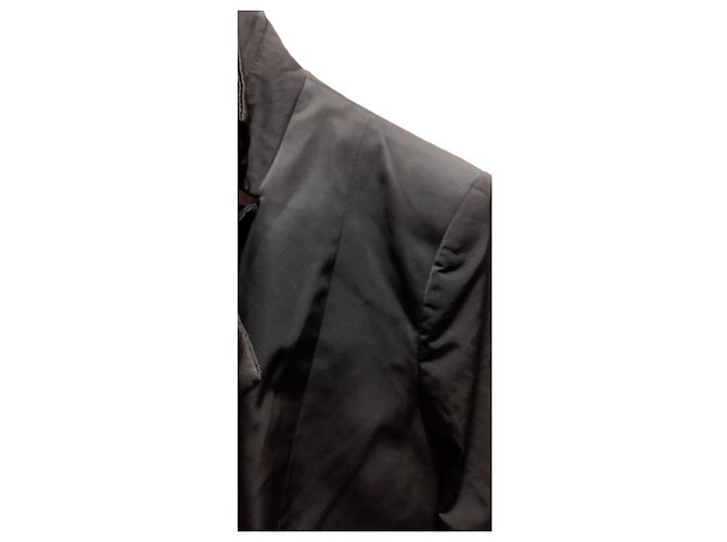 Blazer Pinko de tafetán negro - vista 2
