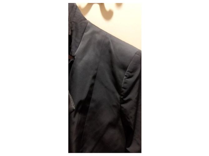 Blazer Pinko de tafetán negro - vista 3