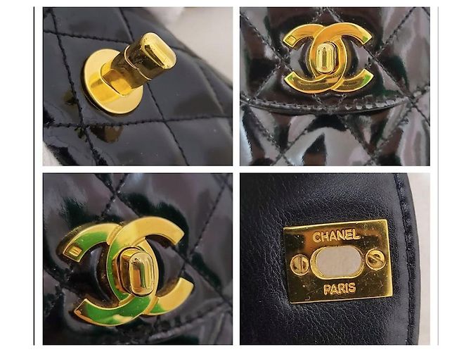 Chanel Borsa a tracolla trapuntata 2.55 con porta telefono Nero - vista 4