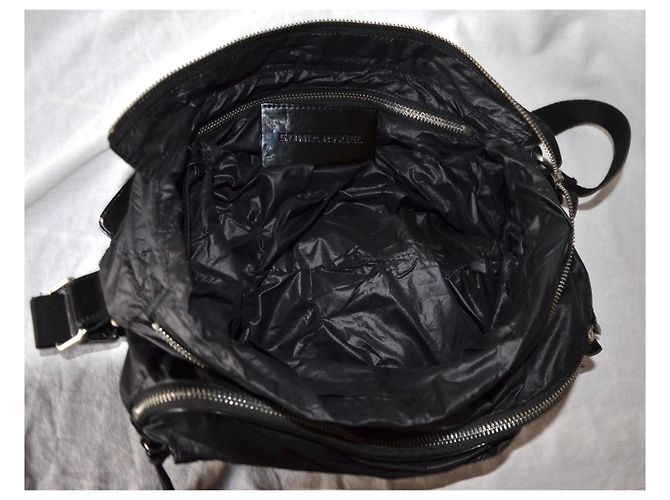 Borsa a Tracolla Sonia Rykiel Nera in Poliestere Nero - vista 7