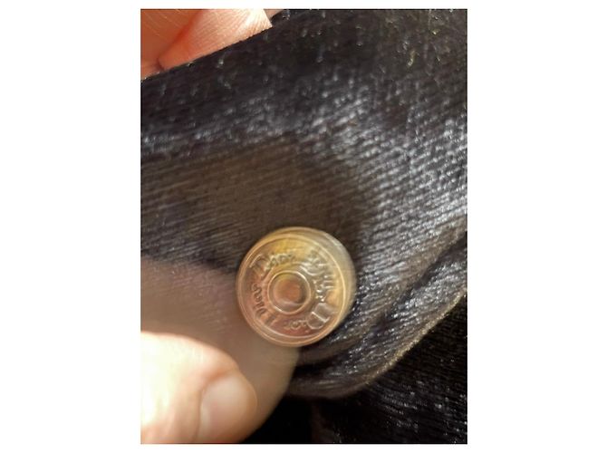Schwarze Samt-Cargo-Hose Christian Dior - Ansicht 5