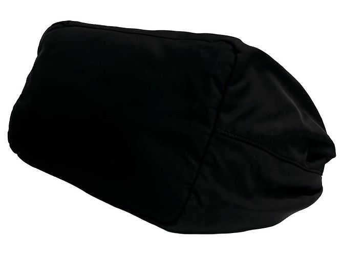 Borsa a tracolla 2way in nylon Tessuto e pelle Prada Nero - vista 9