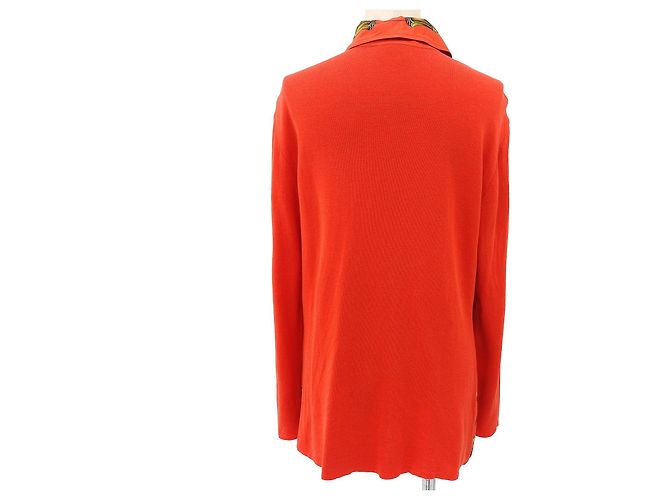 Camisa de Seda Twill Reine Hermès Roja - vista 2