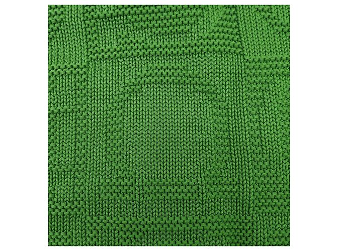 Cárdigan de algodón Gancini Salvatore Ferragamo Verde - vista 6