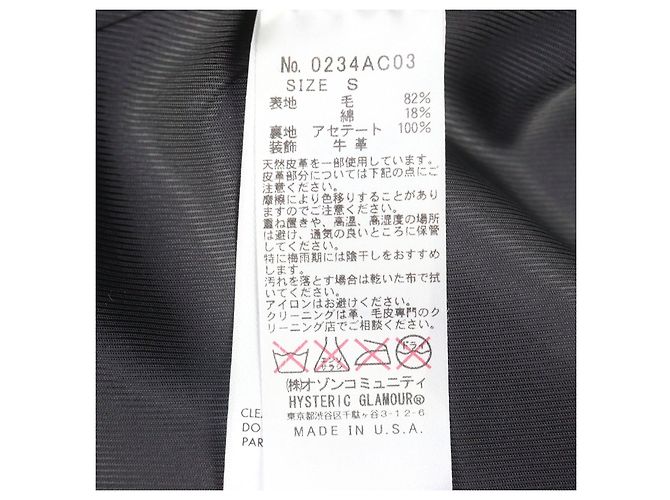 Autre Marque Abrigo de lana Pendleton Hysteric Glamour Multicolor - vista 14