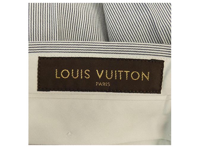 Pantaloni Vintage Louis Vuitton Grigio - vista 4