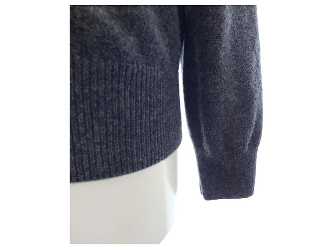 Hermès Cárdigan de cachemira Hermes 467160HA Gris - vista 6