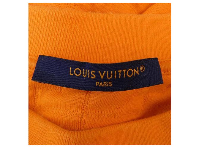 Suéter acolchoado LV Dauphine da Louis Vuitton Laranja - vista 4