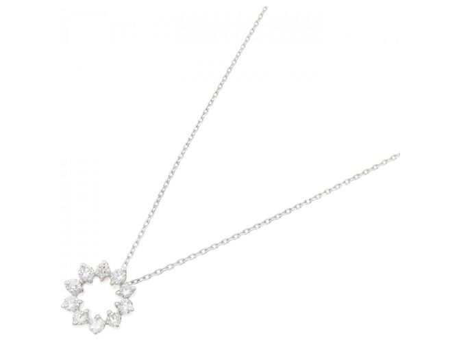 Autre Marque Collana con diamanti Au750 Argento - vista 2
