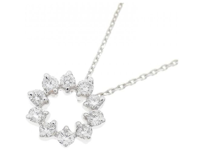 Autre Marque Collana con diamanti Au750 Argento - vista 3