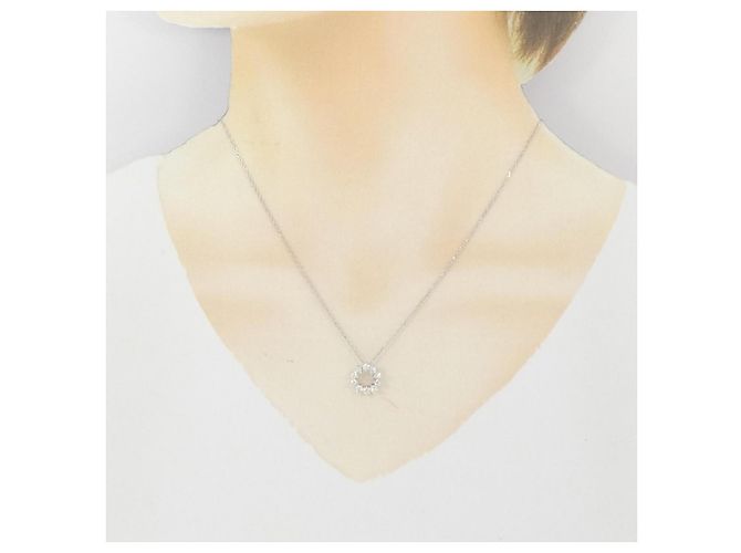 Autre Marque Collana con diamanti Au750 Argento - vista 6