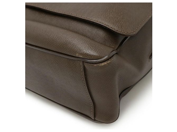 Borsa a Spalla Miro Taiga di Louis Vuitton Marrone - vista 3