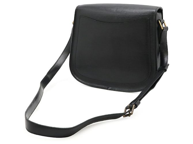 Borsa a Spalla Saint Cloud Epi Louis Vuitton Nero - vista 2