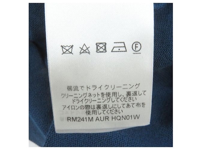 Camiseta de algodón de manga corta de punto Louis Vuitton Azul - vista 7