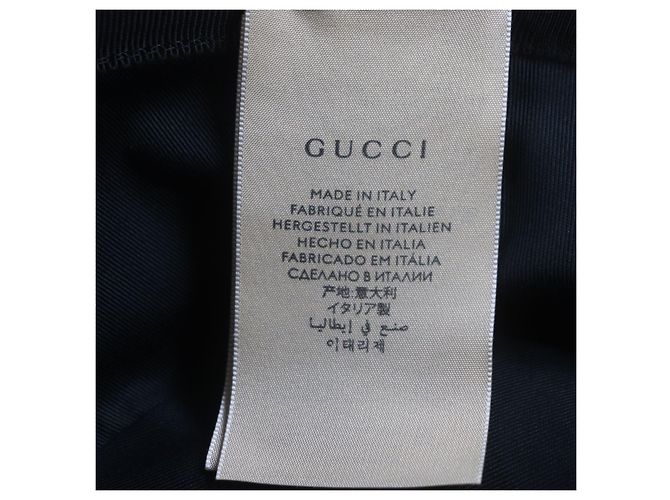 Cappello Gucci in poliestere Nero - vista 10