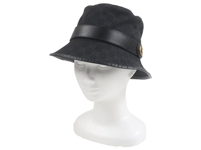 Cappello Gucci in poliestere Nero - vista 2