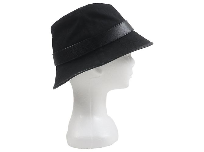 Cappello Gucci in poliestere Nero - vista 5