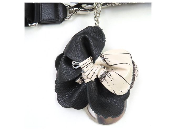 Autre Marque Borsa a mano 2 in 1 in pelle di coccodrillo Beaugrand Nero - vista 11