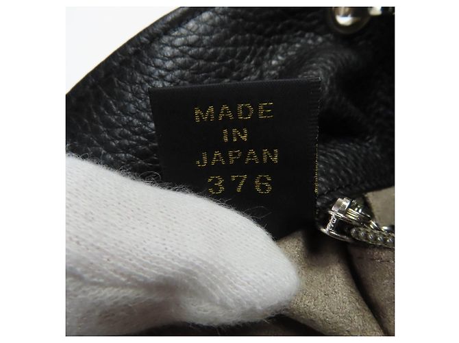 Autre Marque Borsa a mano 2 in 1 in pelle di coccodrillo Beaugrand Nero - vista 16