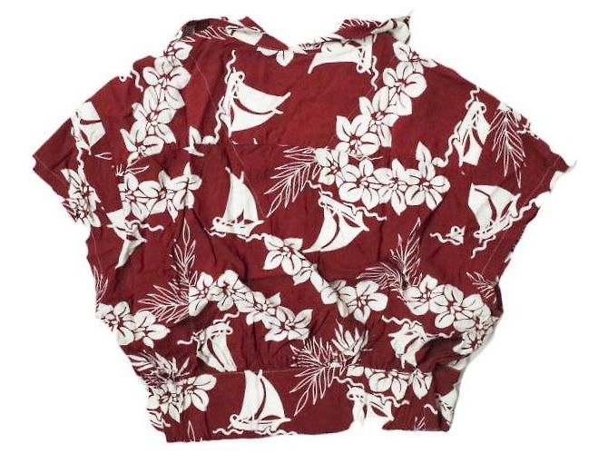Autre Marque 77circa × Ray BEAMS camicia in tessuto vintage Rosso - vista 2