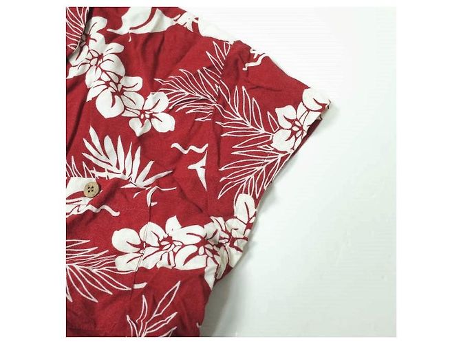Autre Marque 77circa × Ray BEAMS camicia in tessuto vintage Rosso - vista 5