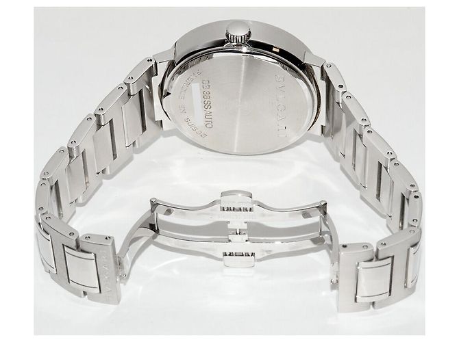 Bulgari Relógio automático Bvlgari Bvlgari com mostrador branco BB38SSAUTO - vista 2