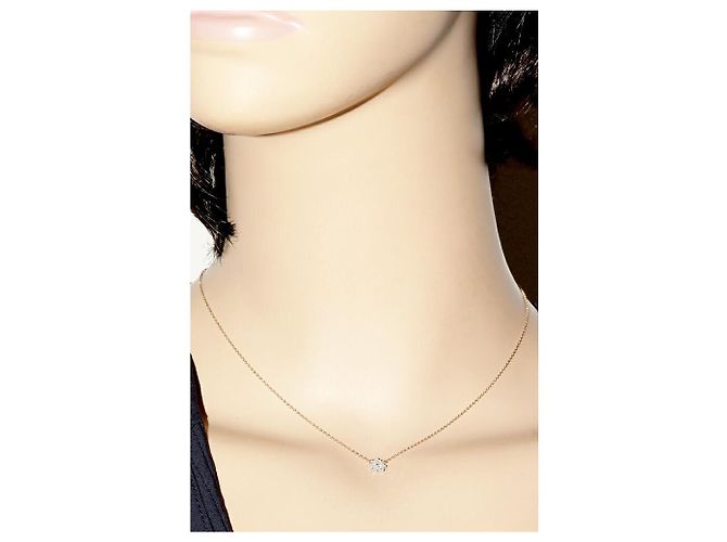 Autre Marque COLLANA PENDENTE BELLESIORA K18YG K18WG 2402553 D'oro - vista 2