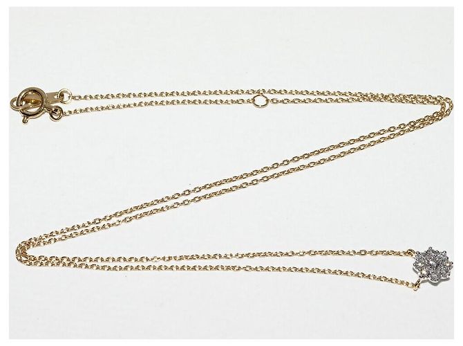 Autre Marque COLLANA PENDENTE BELLESIORA K18YG K18WG 2402553 D'oro - vista 4