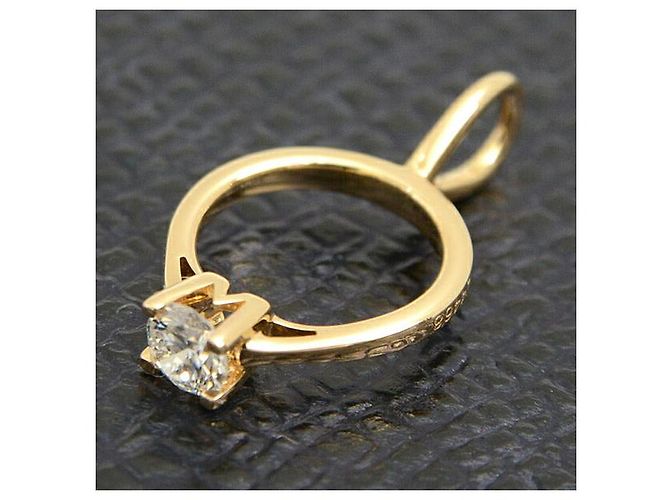 Pendente in diamante HW in oro giallo 18K Harry Winston D'oro - vista 9