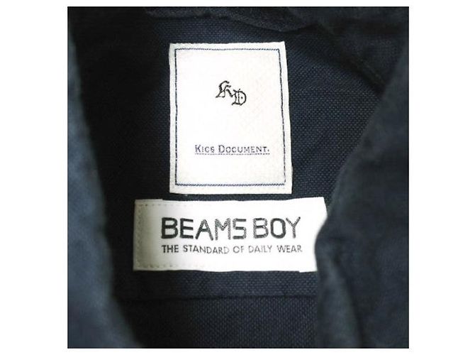 Autre Marque Camisa de algodón Kics Document Beams Boy Azul Azul marino - vista 3