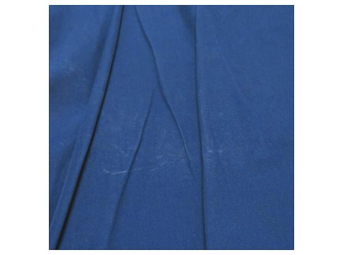 Autre Marque Falda cruzada de poliéster y algodón Azul - vista 8