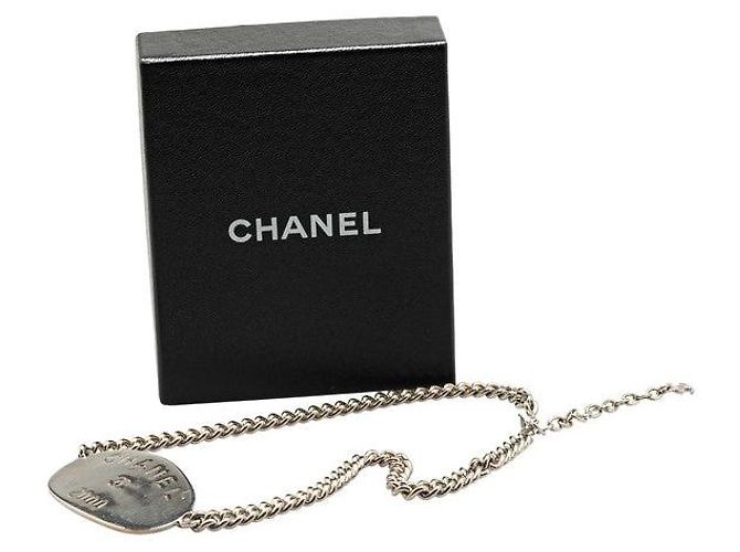 Timeless Collana con etichetta ovale di Chanel Argento - vista 5