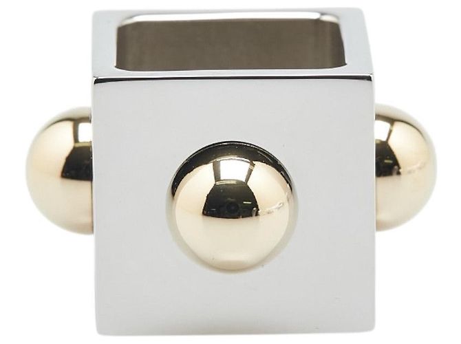 Hermès Cube Collier de Chien Schalring Silber - Ansicht 3