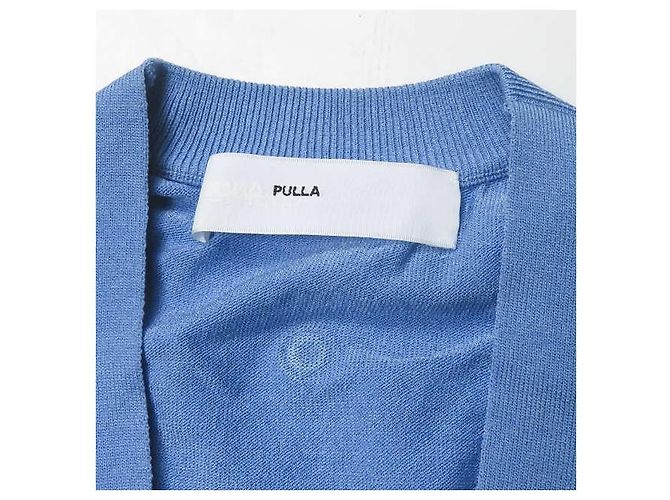 Autre Marque TOGA PULLA Punkt Strickjacke Blau - Ansicht 3