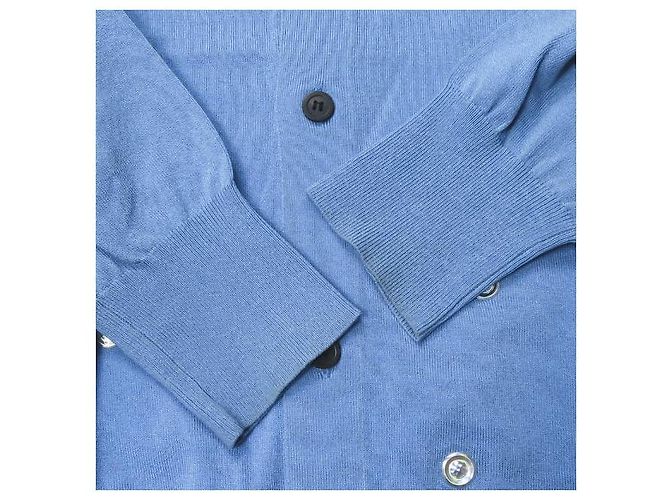 Autre Marque TOGA PULLA Punkt Strickjacke Blau - Ansicht 5