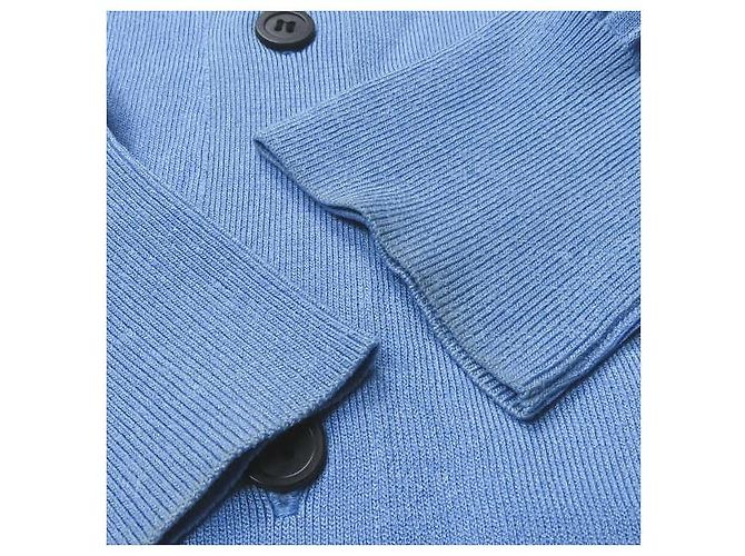 Autre Marque TOGA PULLA Punkt Strickjacke Blau - Ansicht 6