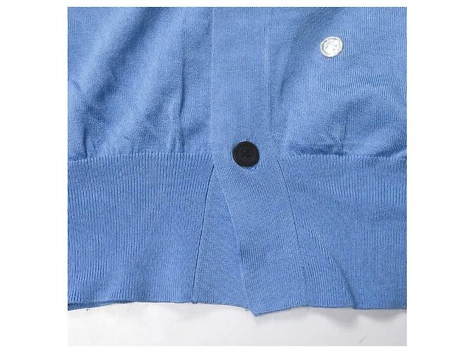 Autre Marque TOGA PULLA Punkt Strickjacke Blau - Ansicht 9