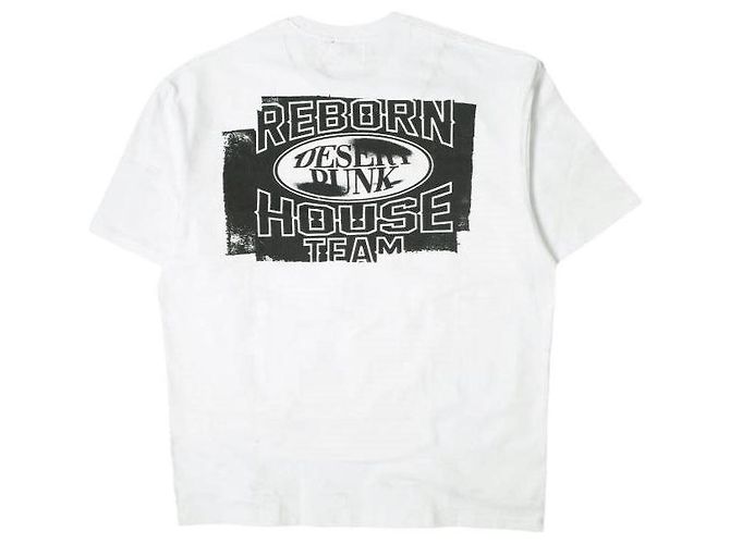 Autre Marque Camiseta pintada Resurrection13 Camiseta de algodón Blanco - vista 2